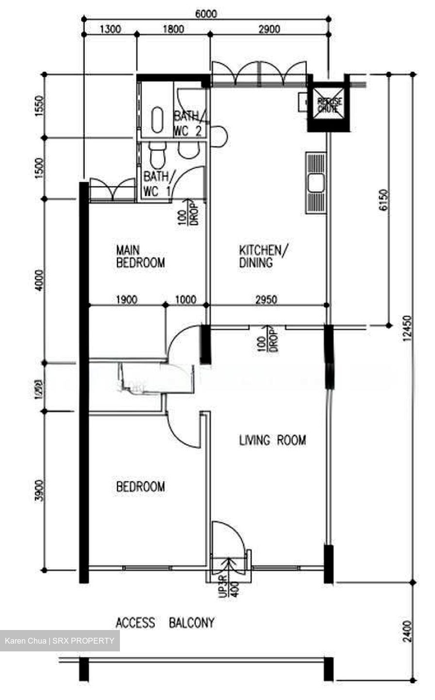Blk 602 Clementi West Street 1 (Clementi), HDB 3 Rooms #610699681